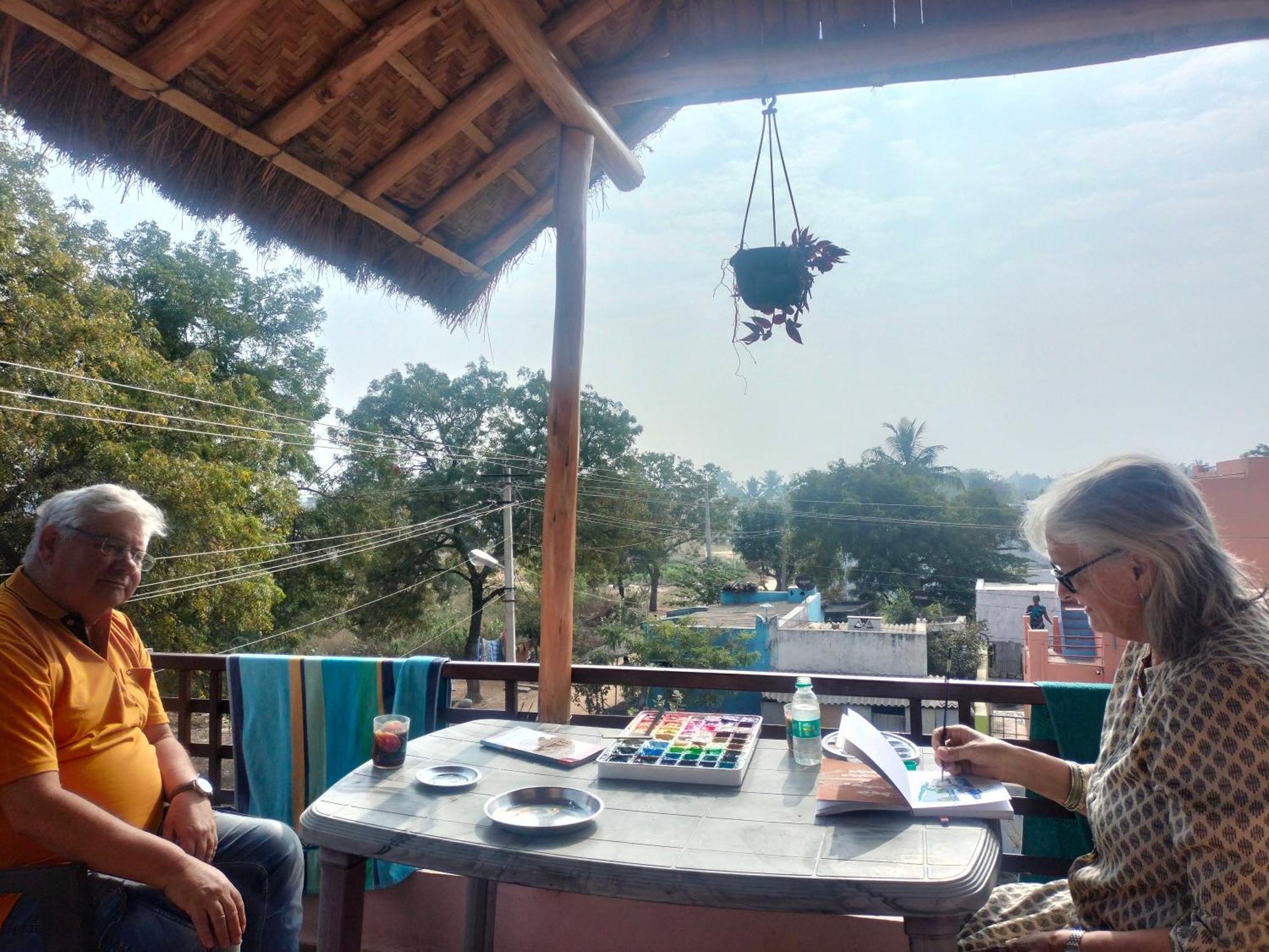 Prajwal Home Stay 亨比 外观 照片